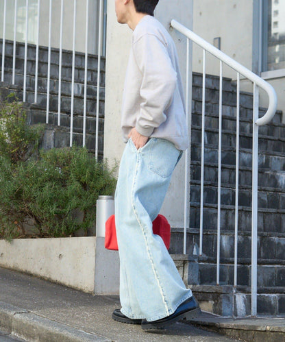 【SOUNDS GOOOOD】牛仔流蘇寬鬆褲