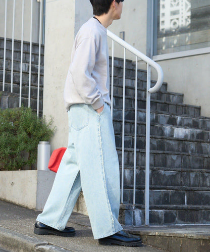 【SOUNDS GOOOOD】牛仔流蘇寬鬆褲