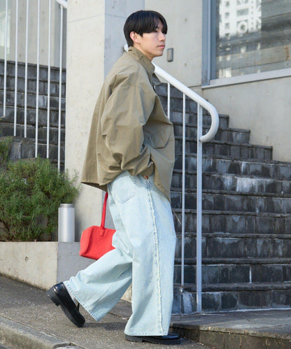 【SOUNDS GOOOOD】牛仔流蘇寬鬆褲