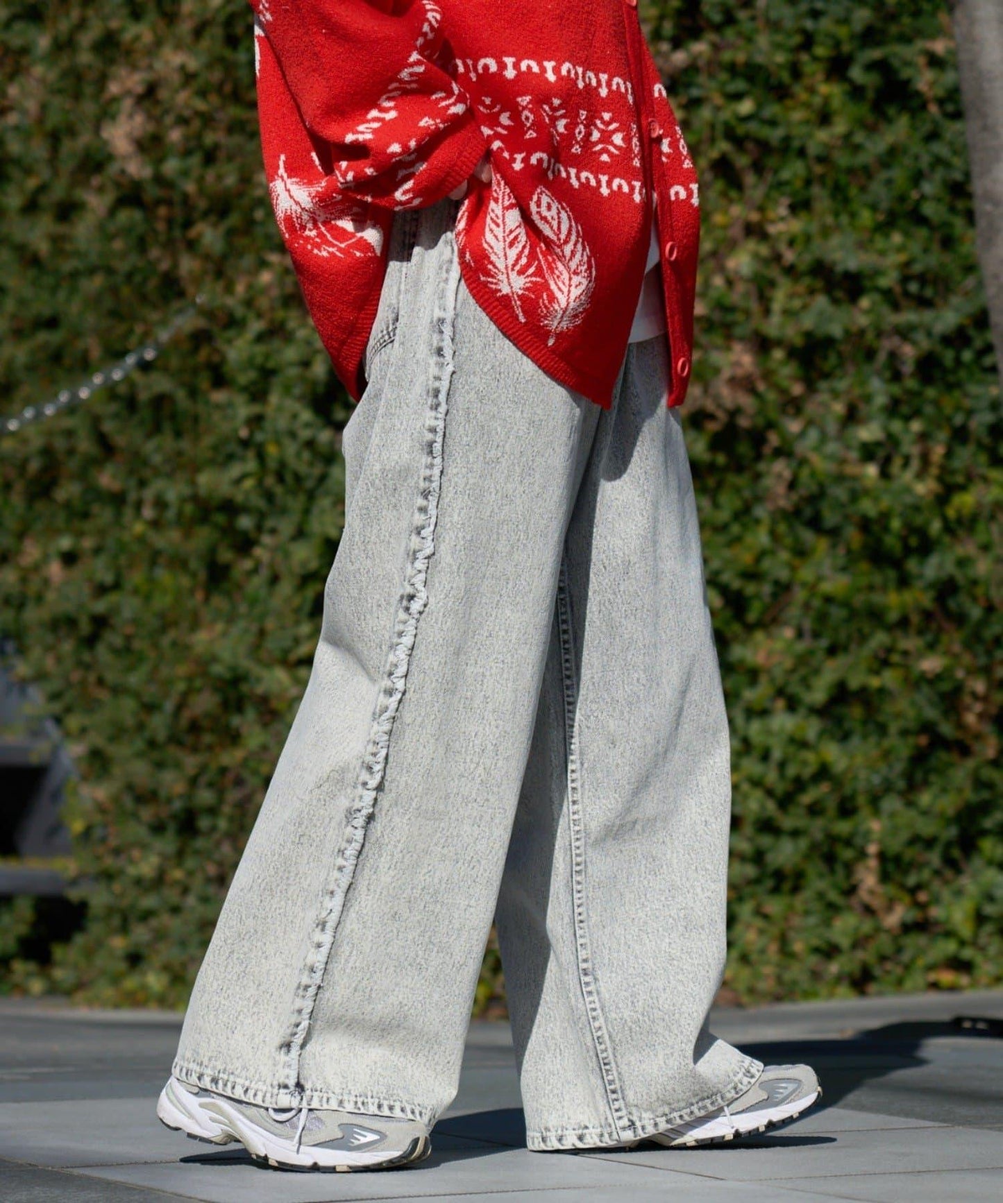 【SOUNDS GOOOOD】牛仔流蘇寬鬆褲