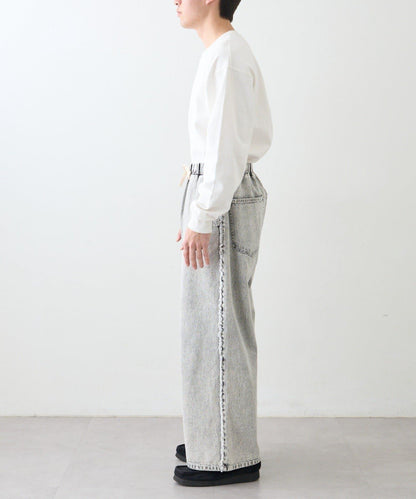 【SOUNDS GOOOOD】牛仔流蘇寬鬆褲