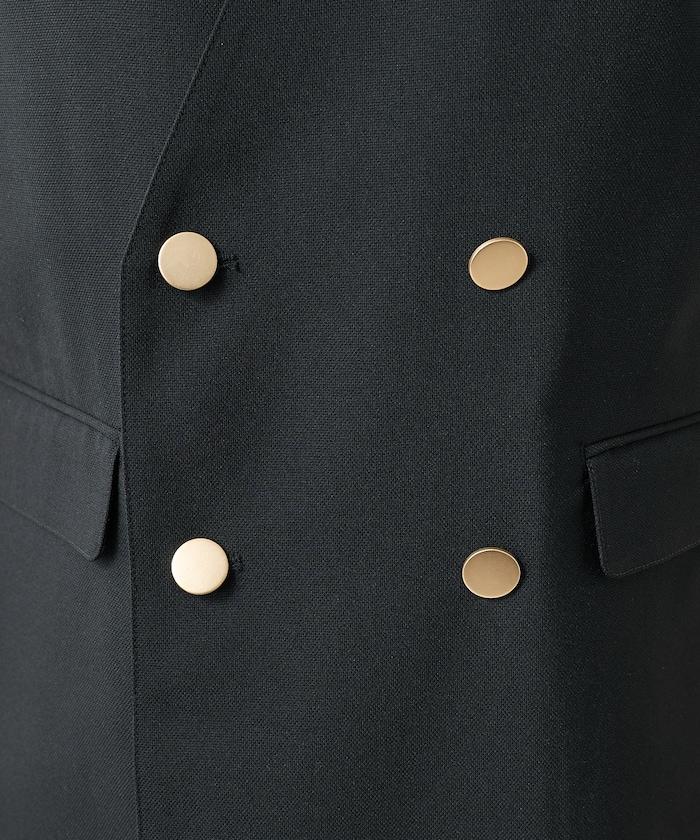 接觸冷感/UV 亞麻觸感 雙層背心＜套裝搭配適用＞