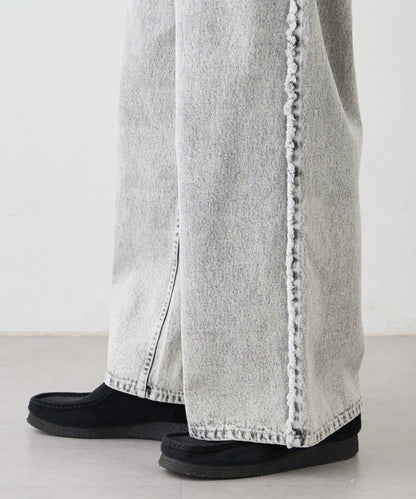 【SOUNDS GOOOOD】牛仔流蘇寬鬆褲