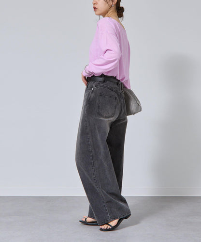 寬鬆牛仔褲