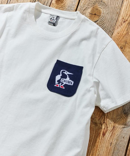 CHUMS×FREAK'S STORE 特別版 布比鳥 針織口袋 圓領 T恤