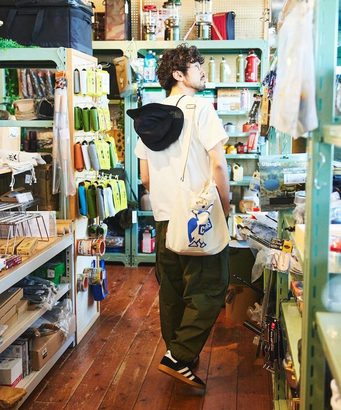 CHUMS×FREAK'S STORE 特別版 布比鳥 針織口袋 圓領 T恤