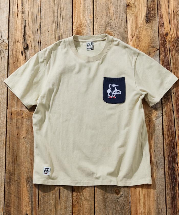 CHUMS×FREAK'S STORE 特別版 布比鳥 針織口袋 圓領 T恤
