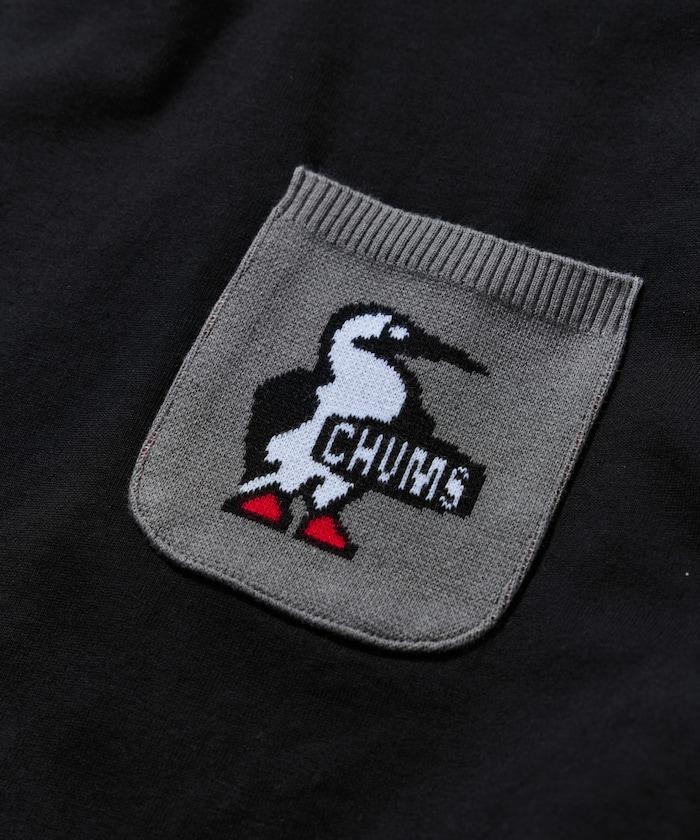 CHUMS×FREAK'S STORE 特別版 布比鳥 針織口袋 圓領 T恤