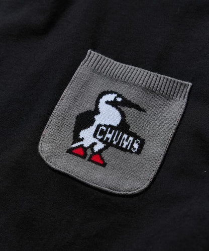 CHUMS×FREAK'S STORE 特別版 布比鳥 針織口袋 圓領 T恤