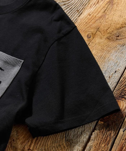 CHUMS×FREAK'S STORE 特別版 布比鳥 針織口袋 圓領 T恤