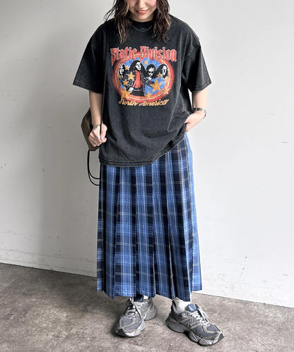 粉末處理復古風T-shirt