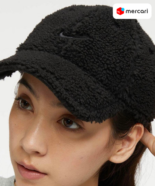 新品　NIKE ボア　キャップ　ブラック　57-59cm (新品、未使用)
