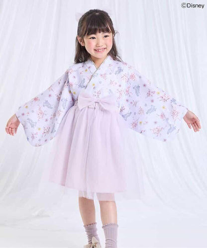 《迪士尼》角色/公主 簡易梳妝蕾絲寬褲