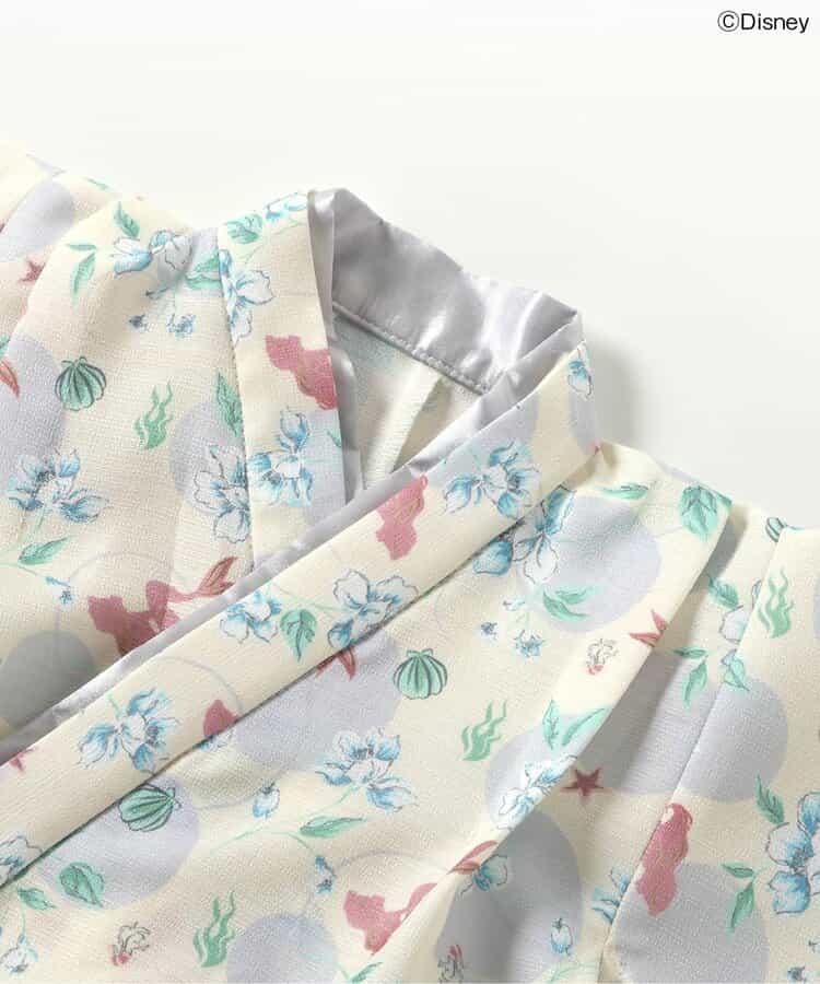 《迪士尼》角色/公主 簡易梳妝蕾絲寬褲