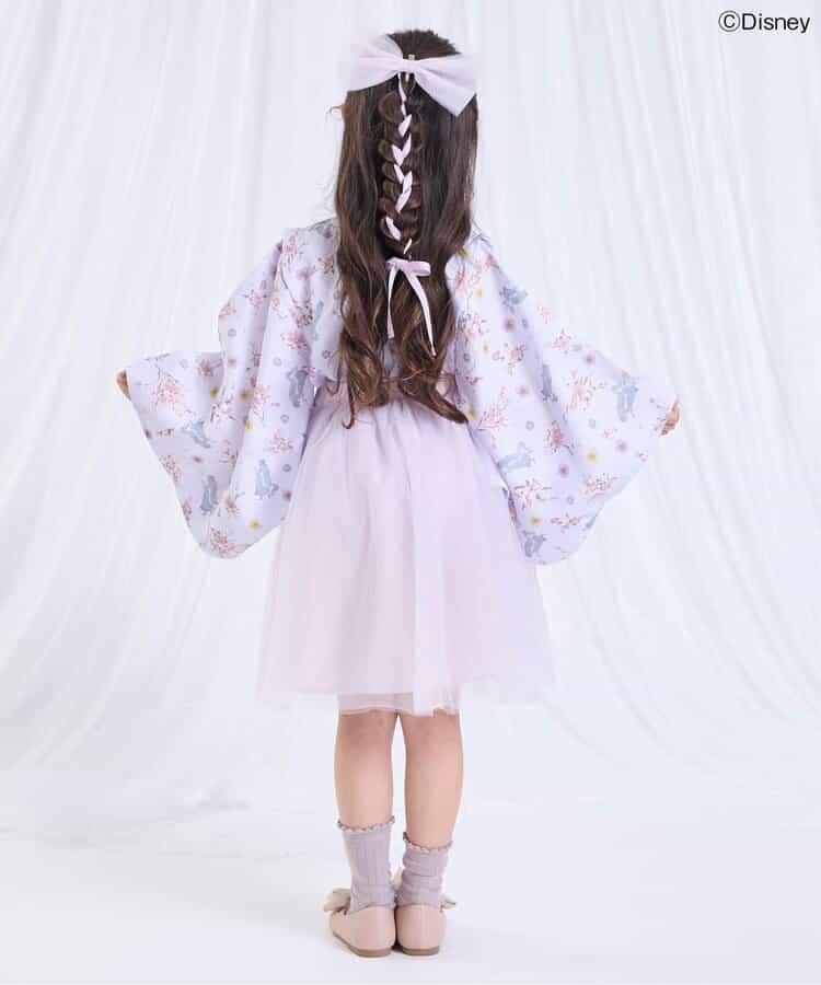 《迪士尼》角色/公主 簡易梳妝蕾絲寬褲