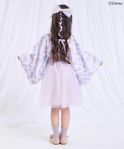 《迪士尼》角色/公主 簡易梳妝蕾絲寬褲