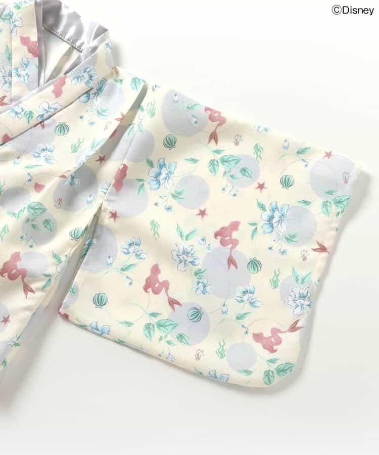 《迪士尼》角色/公主 簡易梳妝蕾絲寬褲