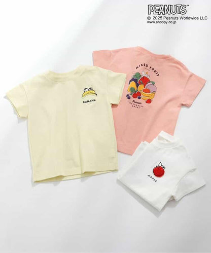 《花生漫畫》水果圖案T恤