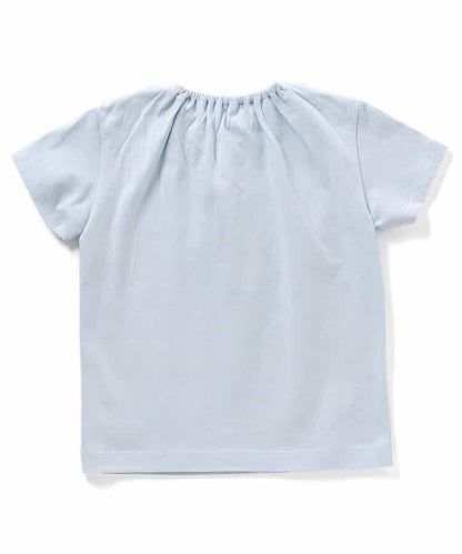 《花生漫畫》 帶褶邊水果圖案T恤