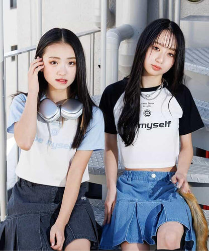 短款拉鍊領T-shirt