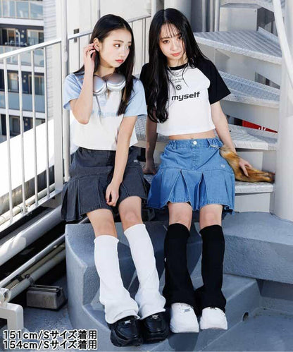 短款拉鍊領T-shirt