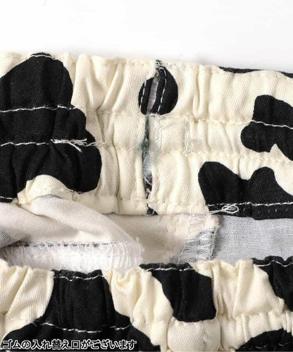 動物紋錐形褲 10分褲