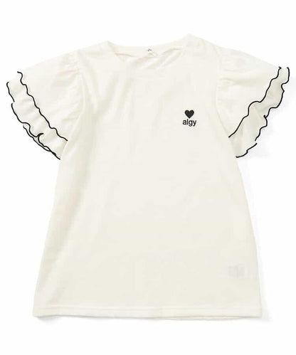 肩膀荷葉邊T-shirt