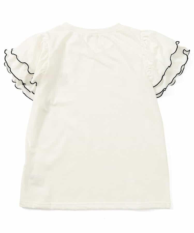 肩膀荷葉邊T-shirt