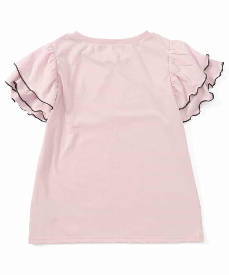 肩膀荷葉邊T-shirt