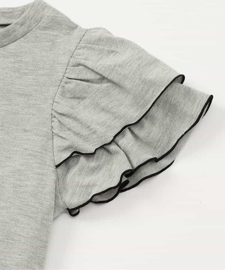 肩膀荷葉邊T-shirt