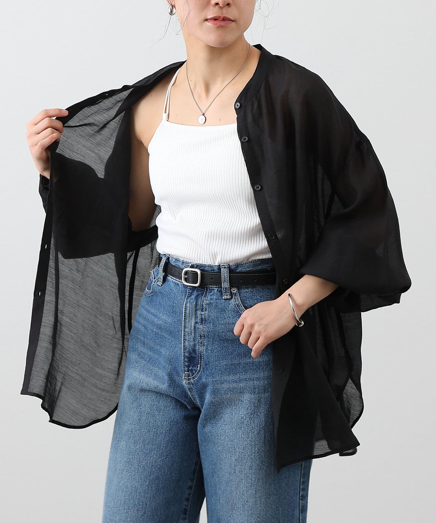 【SS優先】帶杯交叉彈力吊帶背心