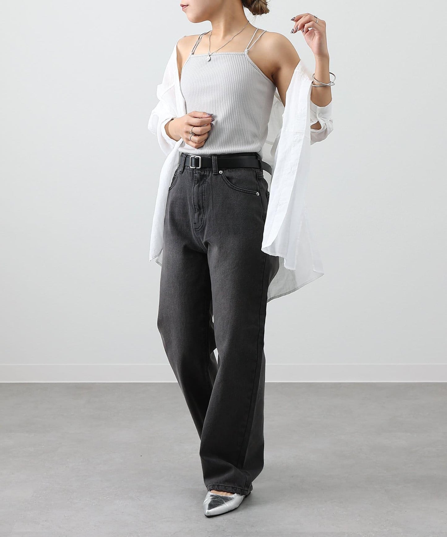 【SS優先】帶杯交叉彈力吊帶背心