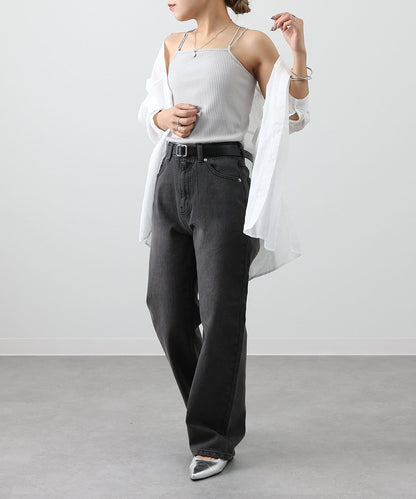 【SS優先】帶杯交叉彈力吊帶背心