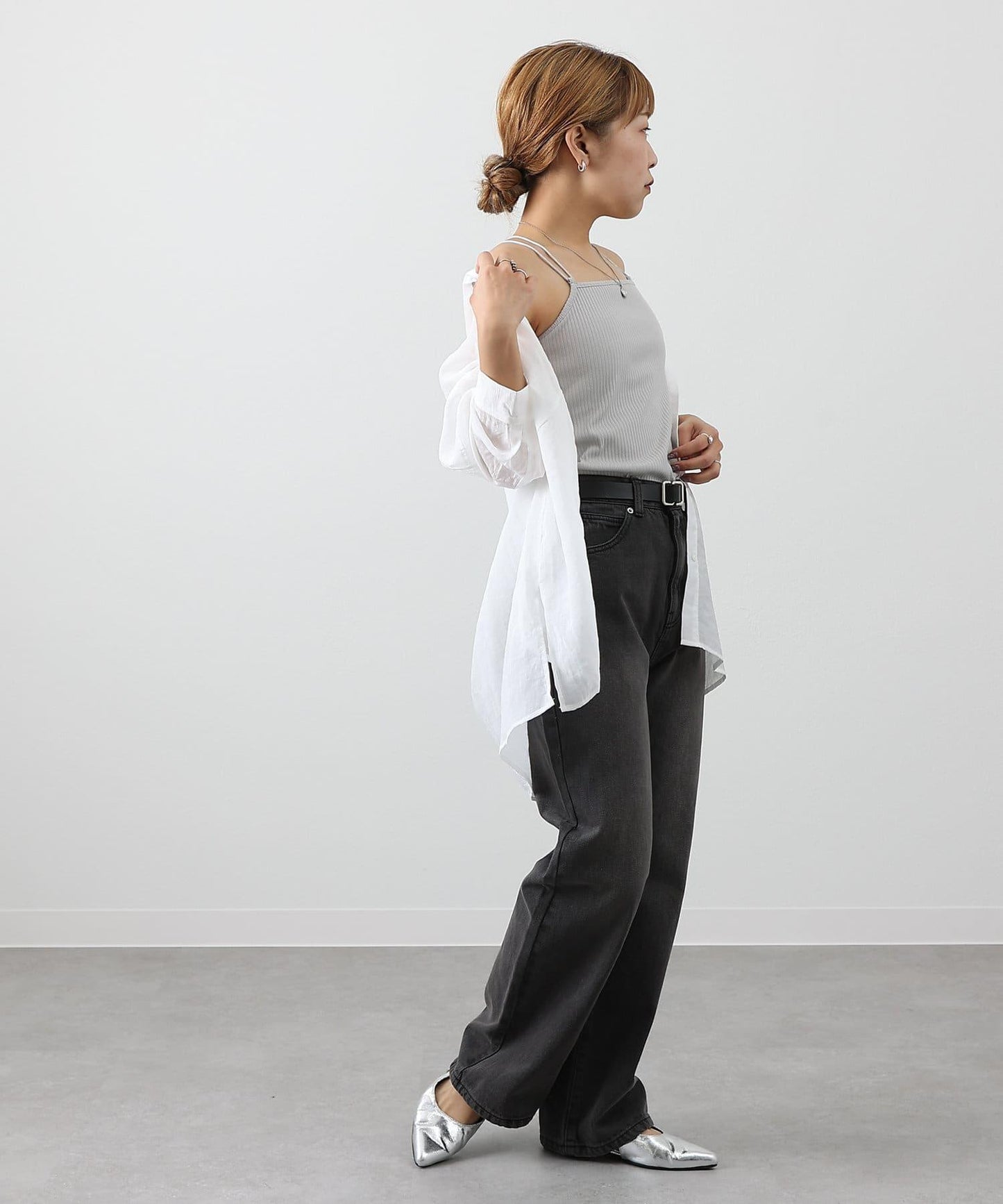 【SS優先】帶杯交叉彈力吊帶背心