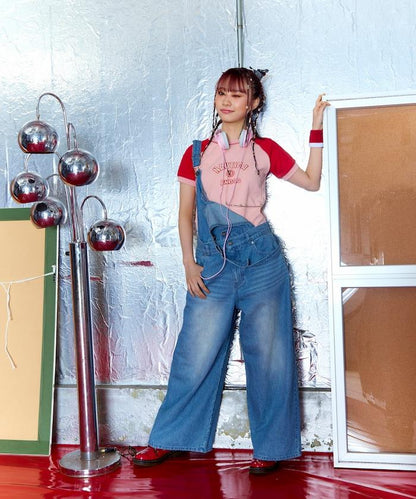 緊身剪影logo T恤