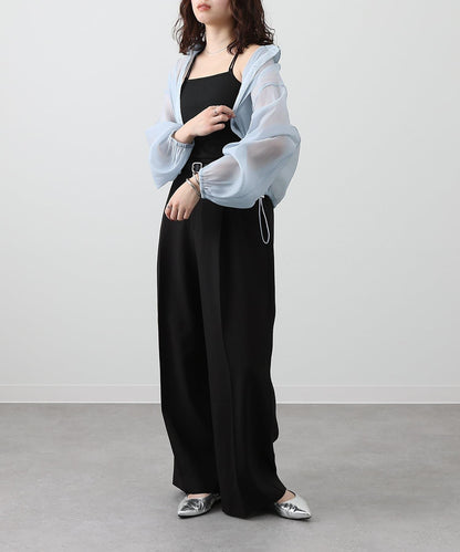 【SS優先】帶杯交叉彈力吊帶背心