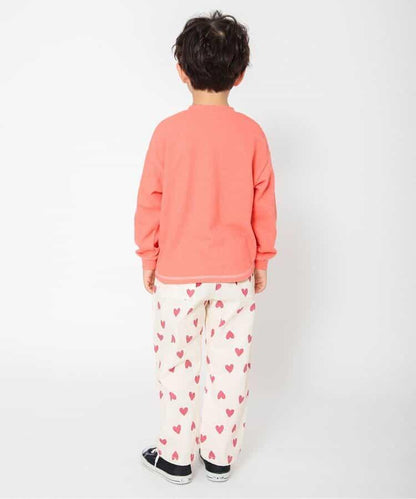 【連衣裙】心形口袋短袖T恤