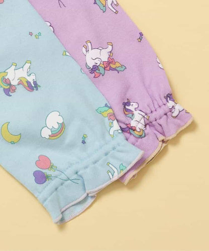 獨角獸圖案睡衣