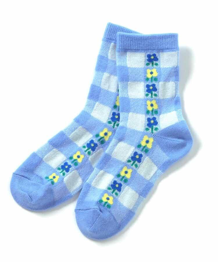 3P對象 花卉 襪子