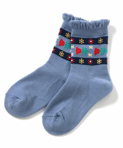 3P對象 花卉 襪子