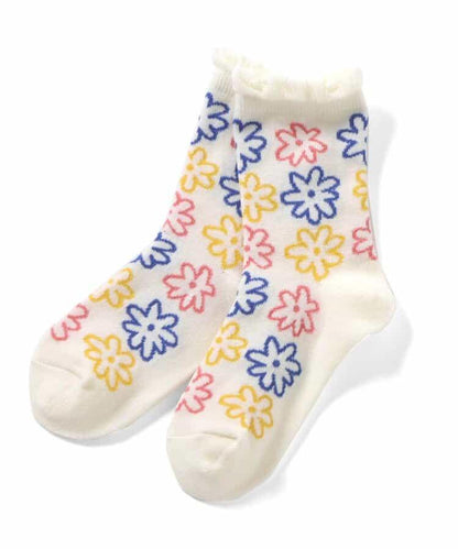 3P對象 花卉 襪子