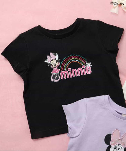 《迪士尼》卡通角色米妮混搭T恤