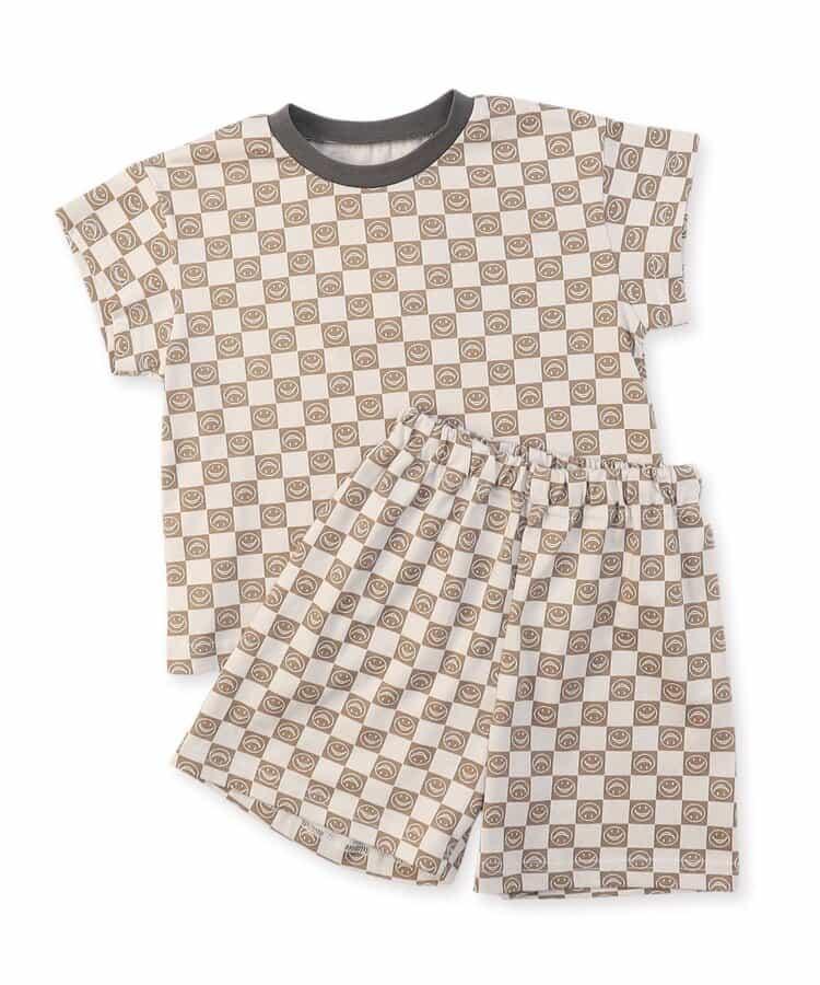 全印花連體睡衣