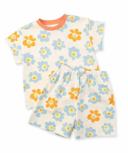 全印花連體睡衣