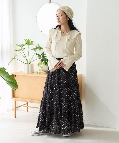 軍旅風荷葉邊衛衣