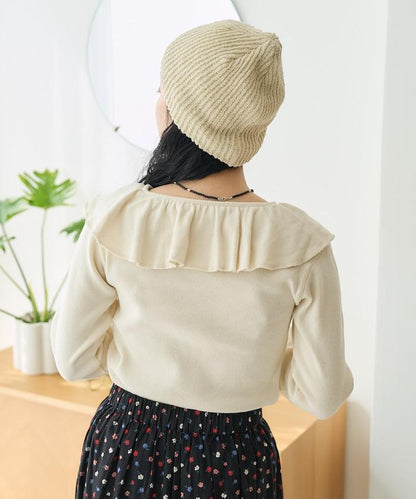 軍旅風荷葉邊衛衣