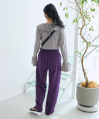 軍旅風荷葉邊衛衣