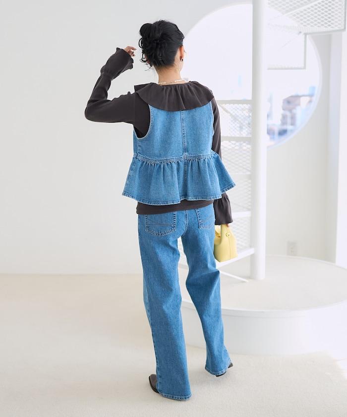 軍旅風荷葉邊衛衣