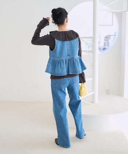 軍旅風荷葉邊衛衣