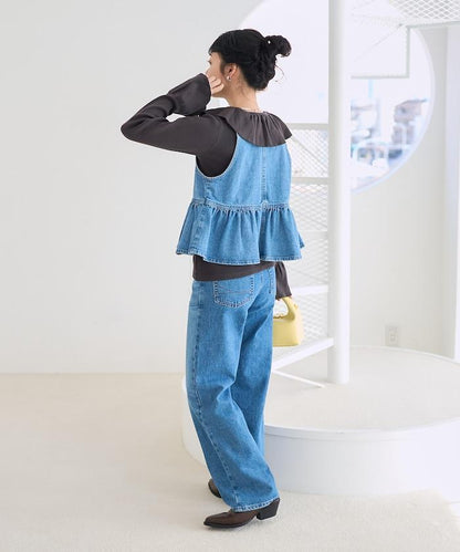 軍旅風荷葉邊衛衣